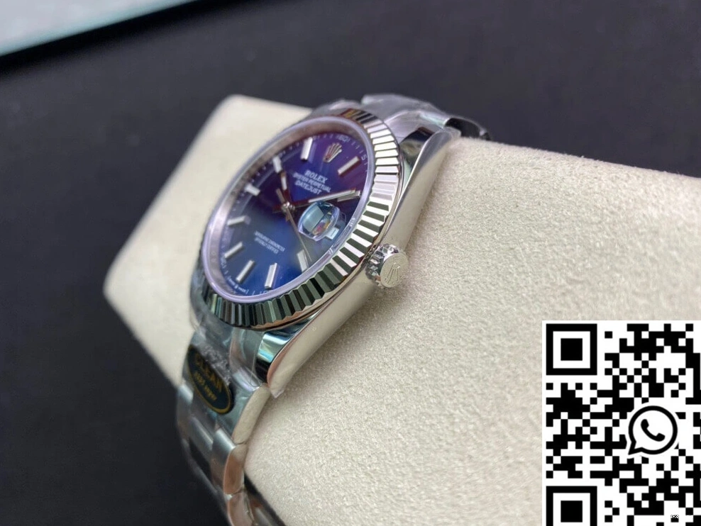 M126334-0001 Clean Factory Datejust Blue Dial Rolex 0112